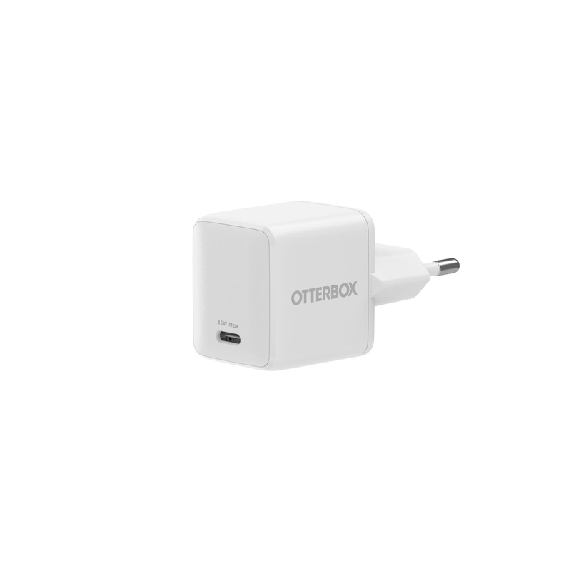 Chargeur secteur standard EU OtterBox 45W avec PD - USB-C, blanc (Retail)