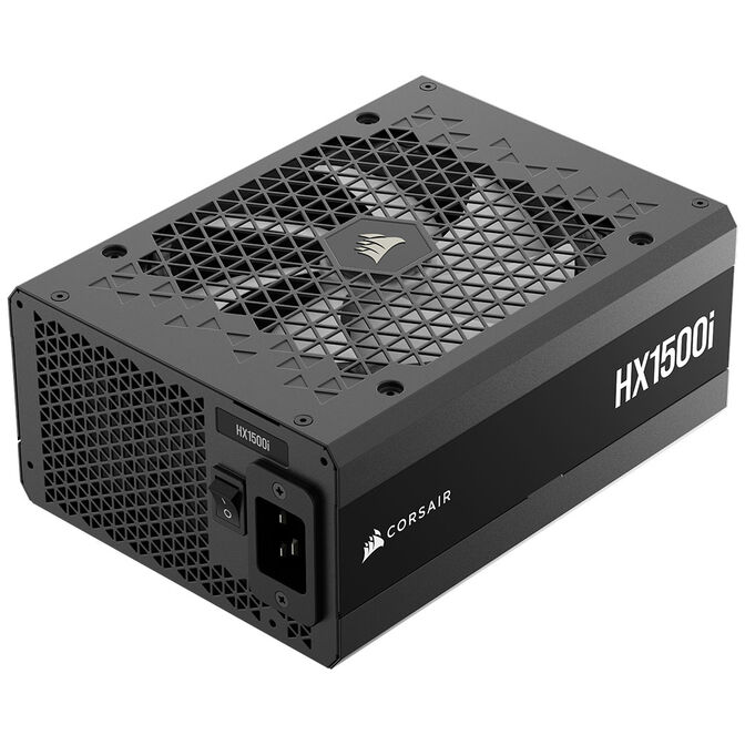 Alimentation Corsair HXi Series (2025) HX1500i 80 PLUS Platinum, modulaire, ATX 3.1, PCIe 5.1 - 1500 Watts, noir