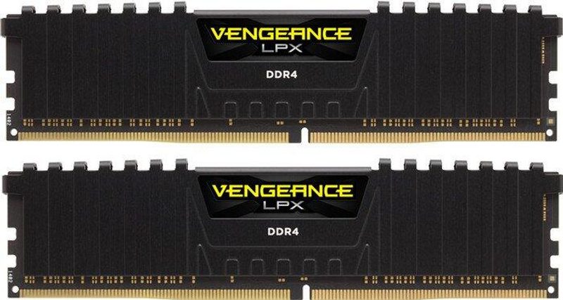Corsair Vengeance LPX Noir Kit 16 Go, DDR4-2666, CL16-18-18-35