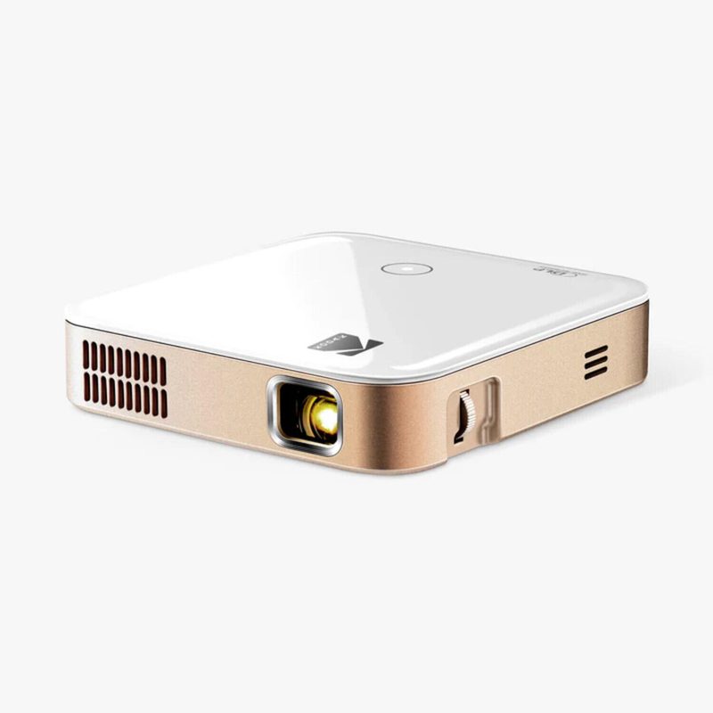 Vidéo-projecteur portable Kodak Luma 350 200 lumens ANSI Blanc WVGA, HDMI, USB, Wi-Fi, Bluetooth, enceintes, Android 9, batterie 2 heures
