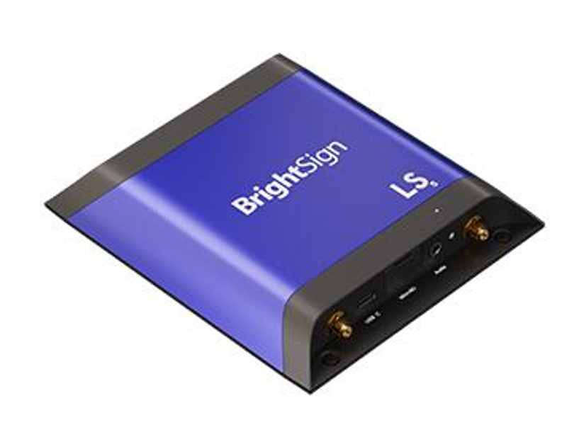 BrightSign LS425 Lecteur multimédia pour signalétique numérique 1080p60, prise en charge HTML5, USB-C, HDMI