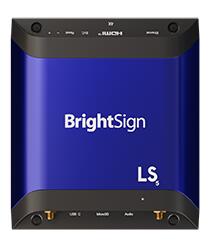 BrightSign LS445 Lecteur multimédia pour signalétique numérique 4K60p, prise en charge HTML5, USB-C, HDMI