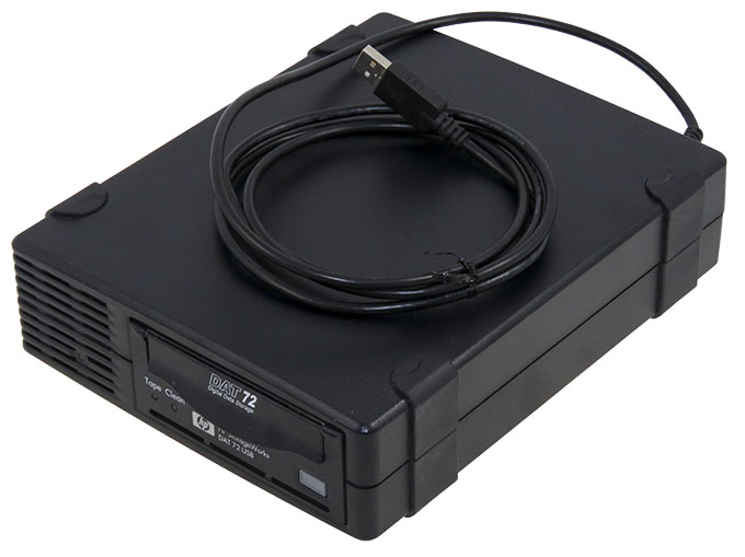 HP DW027A 393491-001 DW027-69201 DAT72 USB
