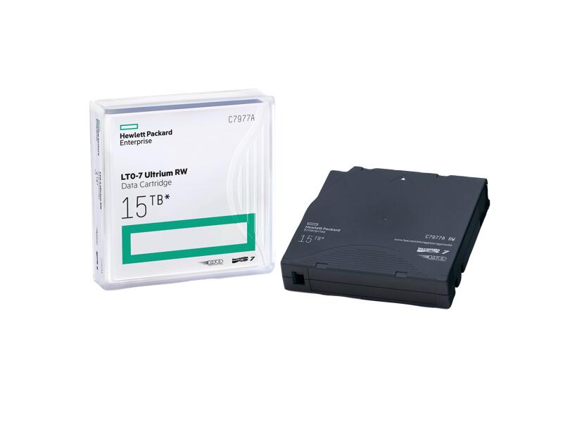 Cassette de données HPE LTO-7 Ultrium 15 To réinscriptible (C7977A)