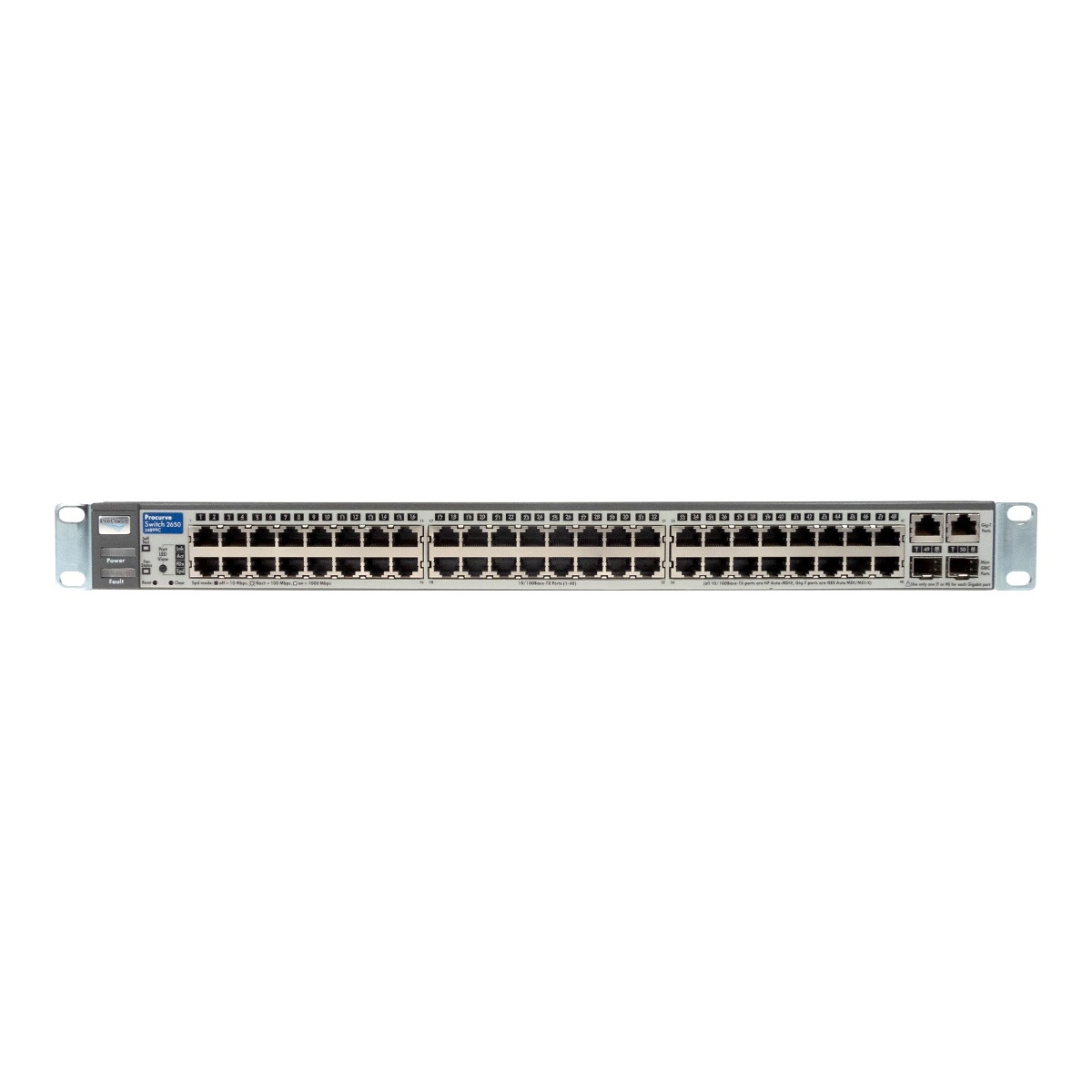 HP ProCurve 2650 48x10/100Mbit 2x1Gb 2x SFP SWITCH J4899C