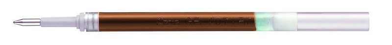 Mines pour stylo à gel Pentel EnerGel LR7 0,35 mm Marron 1 boîte = 12 pièces — lot de 12 pièces