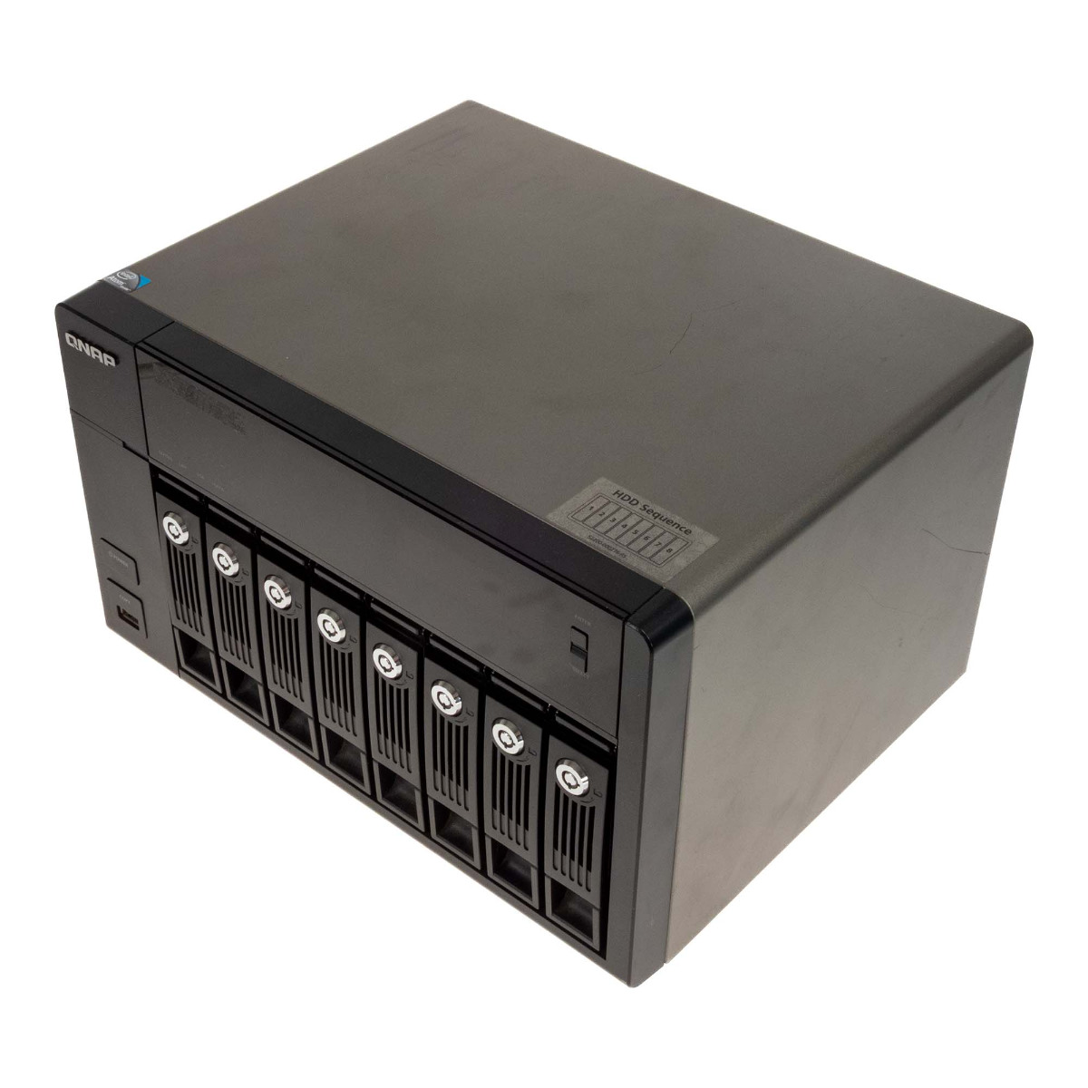 QNAP TS-859 PRO NAS 0GB INTEL ATOM D510 2-CORE 1.66GHz 1GB DDR2