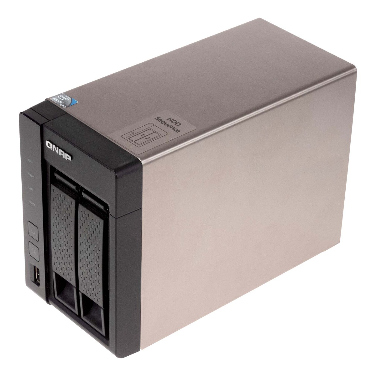 QNAP TS-269L NAS 0GB Intel Atom 1.86GHz 1GB RAM 512MB DOM