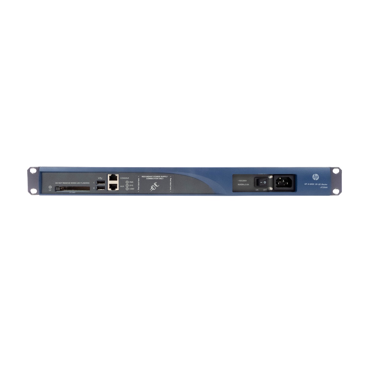 HP A-MSR 30-20 2x1G 2xUSB ROUTEUR JF284A