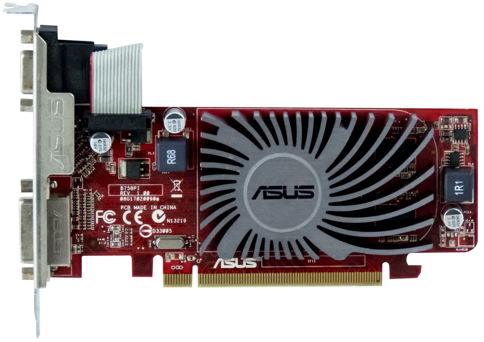 ASUS AMD RADEON HD 5450 512MB EAH5450 SL/DI/512MD3/V2(LP) PCIe x16