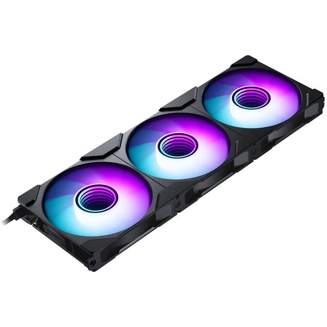 Ventilateur PHANTEKS M25 Gen2 PWM D-RGB, pack de 3 - 120 mm, noir