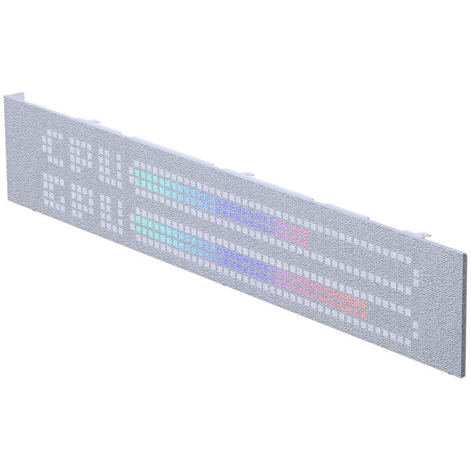 Kit de mise à niveau Phanteks Matrix Display, 600 LEDs, pour XT View & Eclipse G400A - blanc
