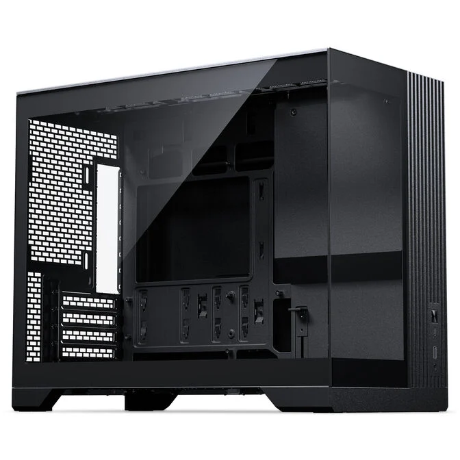 Boîtier PC Phanteks XT V3, mini-boîtier, mATX, verre trempé - inclus 3 ventilateurs 120 mm, noir