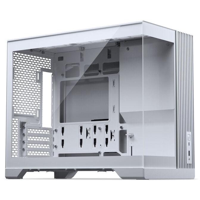 Boîtier PC Phanteks XT V3, mini boîtier, mATX, verre trempé - incluant 3 ventilateurs 120 mm, blanc