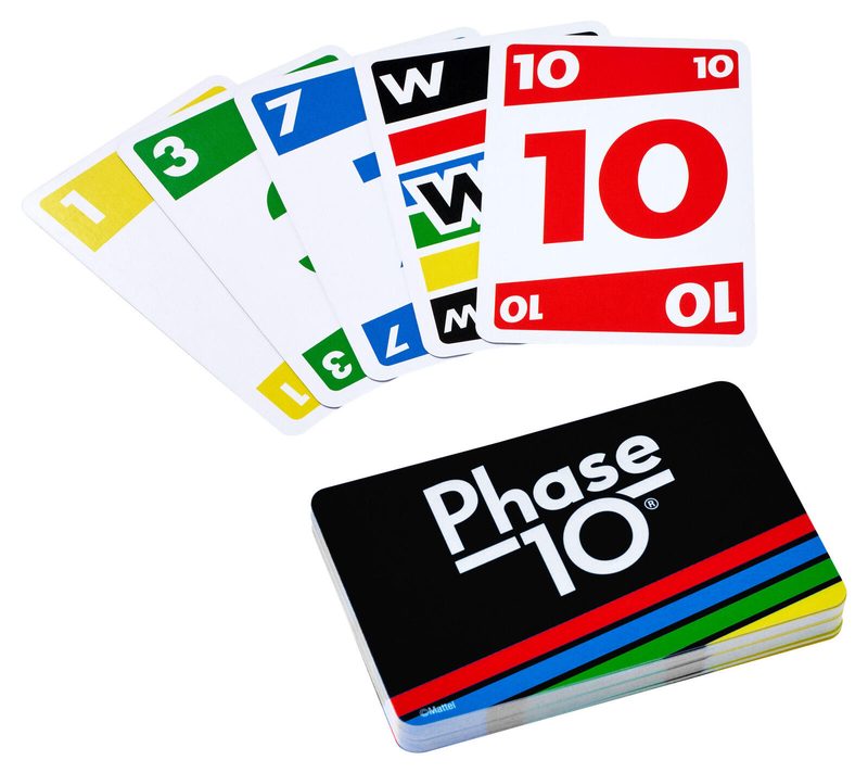 Jeu de cartes Mattel GAMES Phase 10