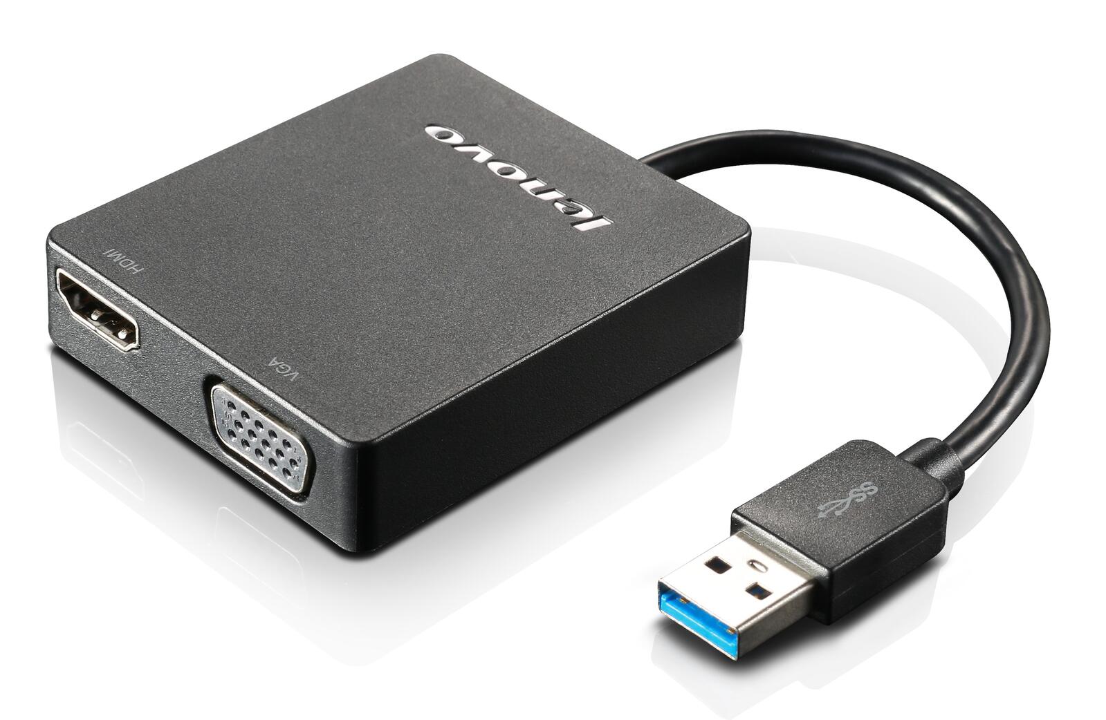 Adaptateur universel Lenovo USB 3.0 vers VGA/HDMI
