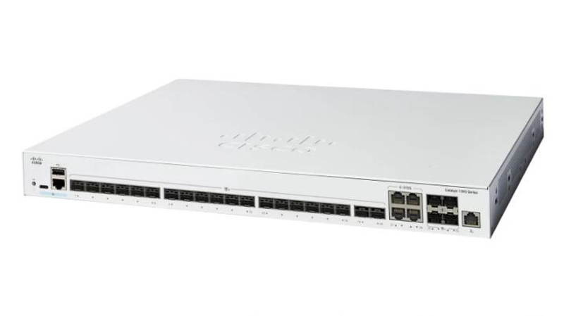 Commutateur Cisco Catalyst 1300-24XT - 24 ports 10GbE + 4 ports combo RJ45/SFP+ L3 Smart