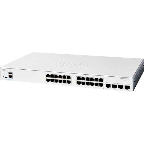 Commutateur Cisco Catalyst C1200 24 ports 1 GbE managed L2 C1200-24T-4G