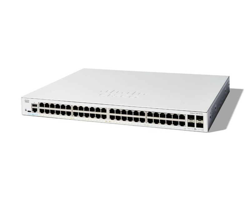 Commutateur Cisco Catalyst 1300-48T-4X 48x 1GbE + 4x 10GbE SFP+ L3 managed C1300-48T-4X