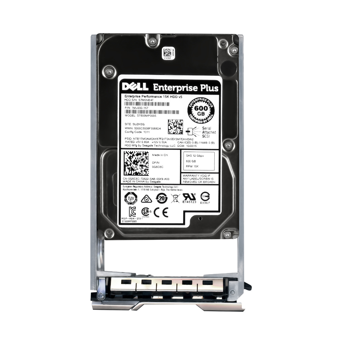 DELL 0G6C6C 600 Go SAS-3 15K 128 Mo 2,5'' ST600MP0005