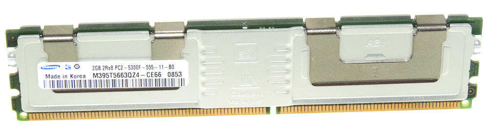 Samsung M395T5663QZ4-CE66 2 Go DDR2-667 MHz ECC