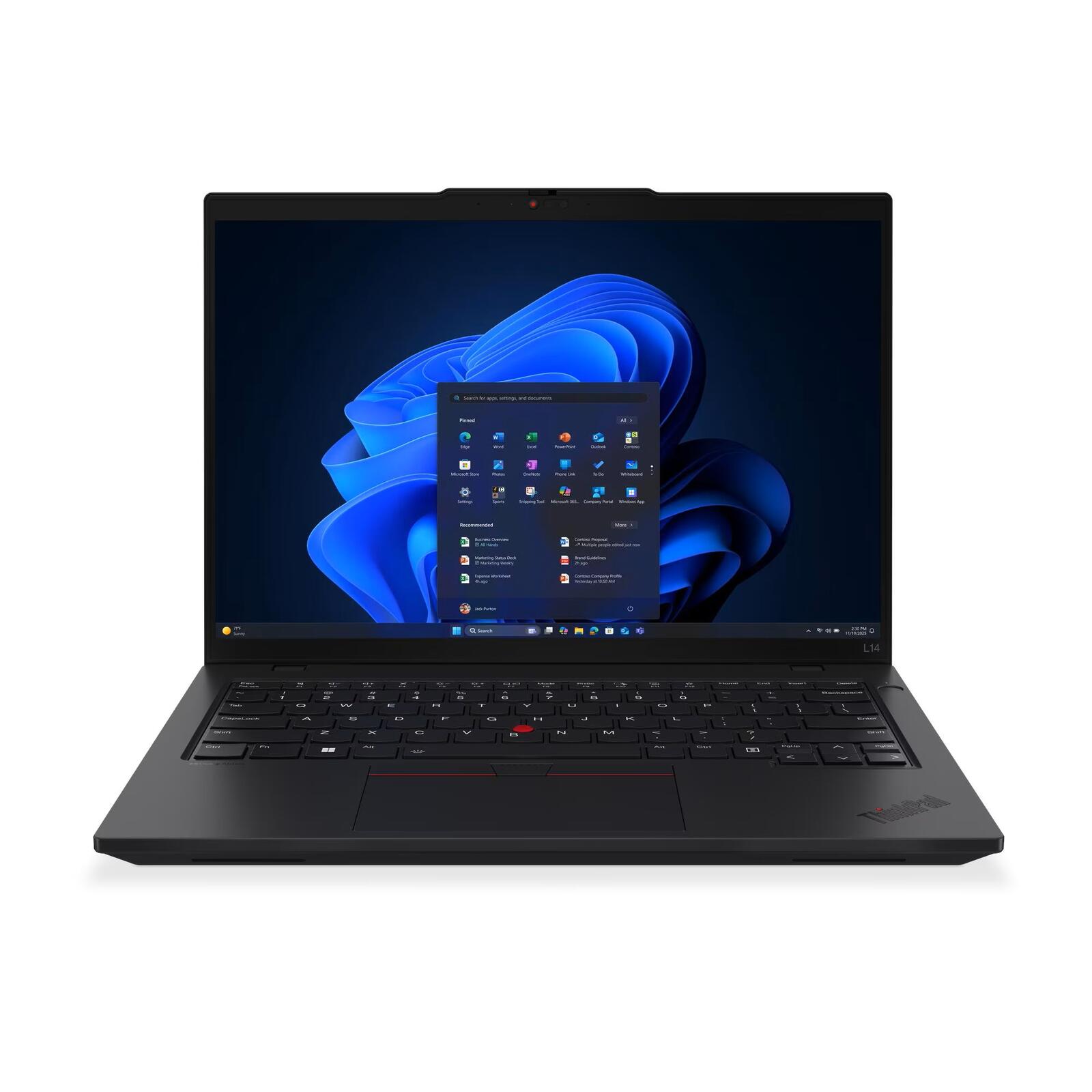 Lenovo ThinkPad L14 G6 Intel® Core™ Ultra 5 225U - Ordinateur portable 35,6 cm (14") - 16 Go RAM, 512 Go SSD, WUXGA, Windows 11 Pro, 4G LTE