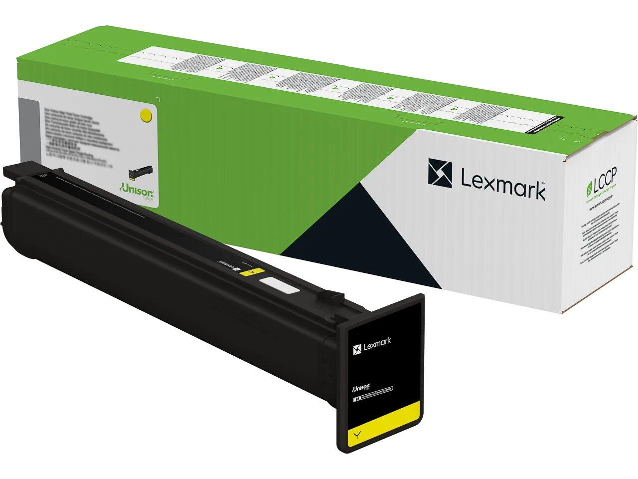 Cartouche de toner Lexmark Original jaune pour MX953 CS963 CX96x XC96x