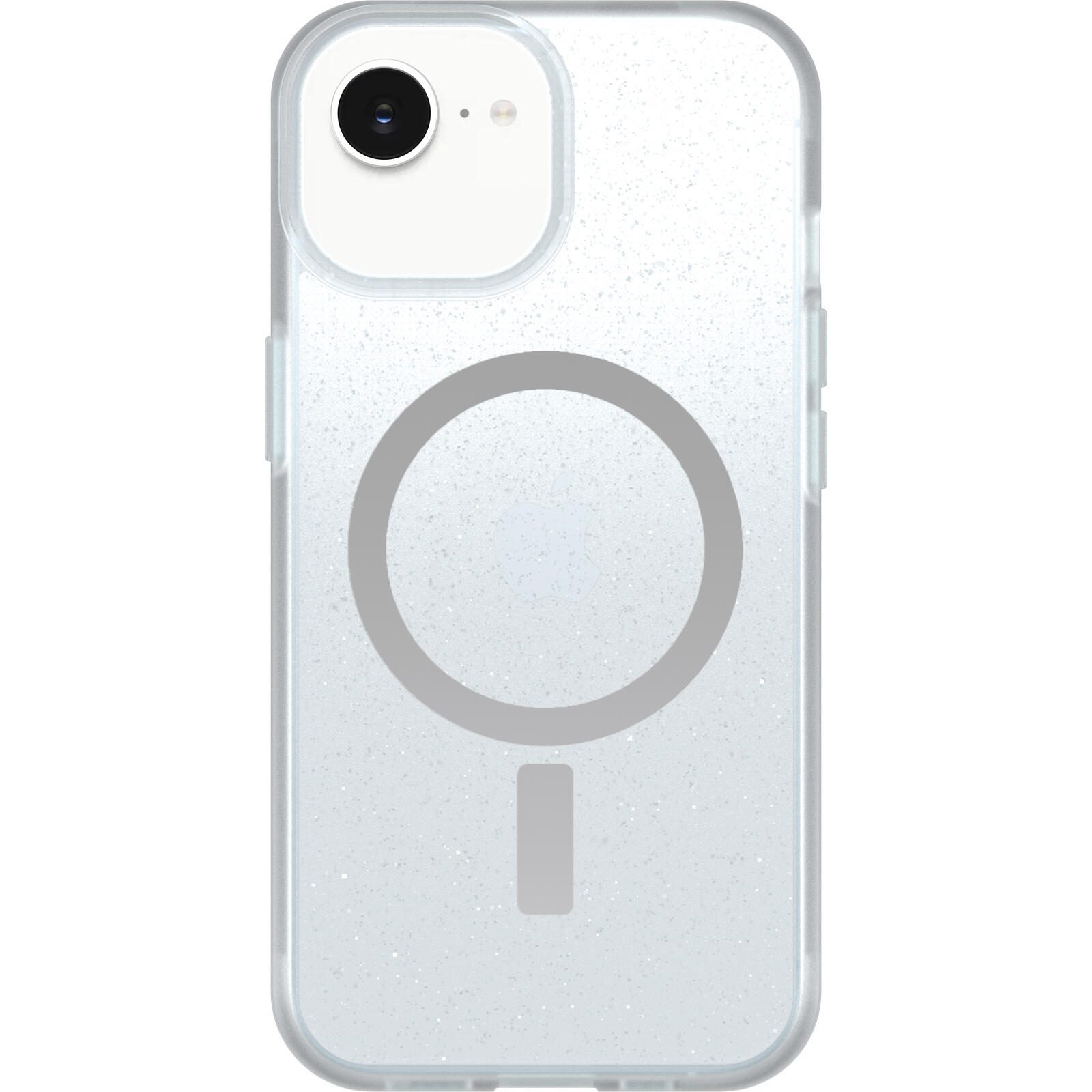 OtterBox React MagSafe pour Apple iPhone 17e/16e/15/14/13 - Stardust transparent