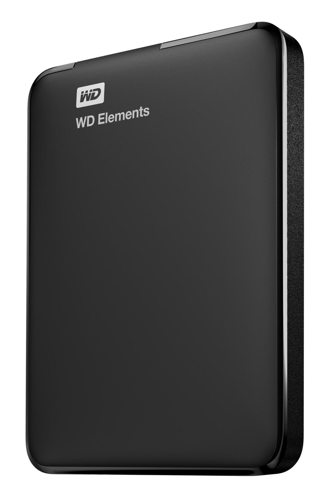 Disque dur externe Western Digital WD Elements Portable 2 To - Micro-USB B 3.2 Gen 1 (3.1 Gen 1), noir
