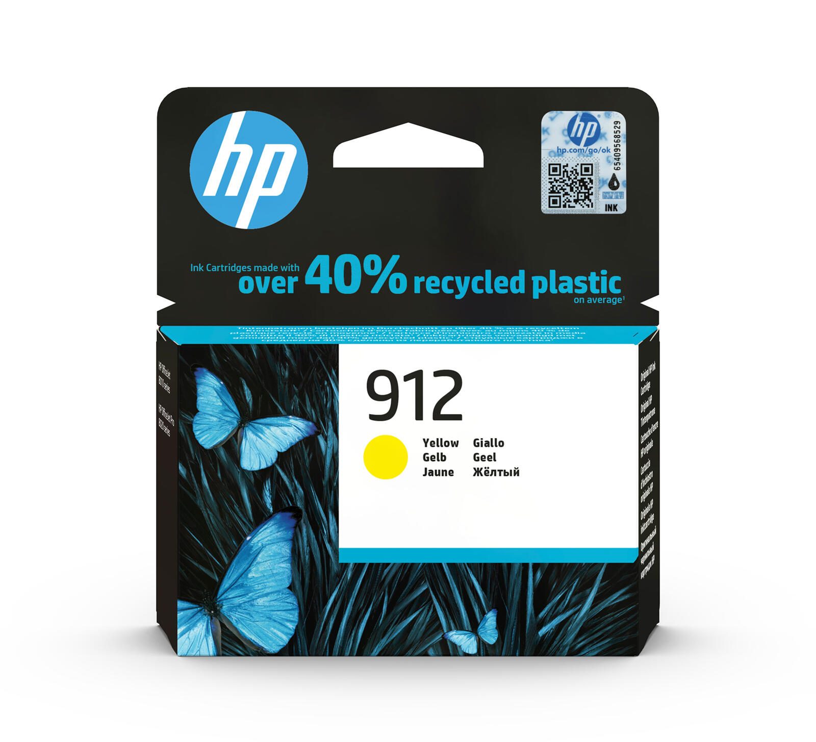 Cartouche d'encre HP Original 912 - Jaune (3YL79AE)