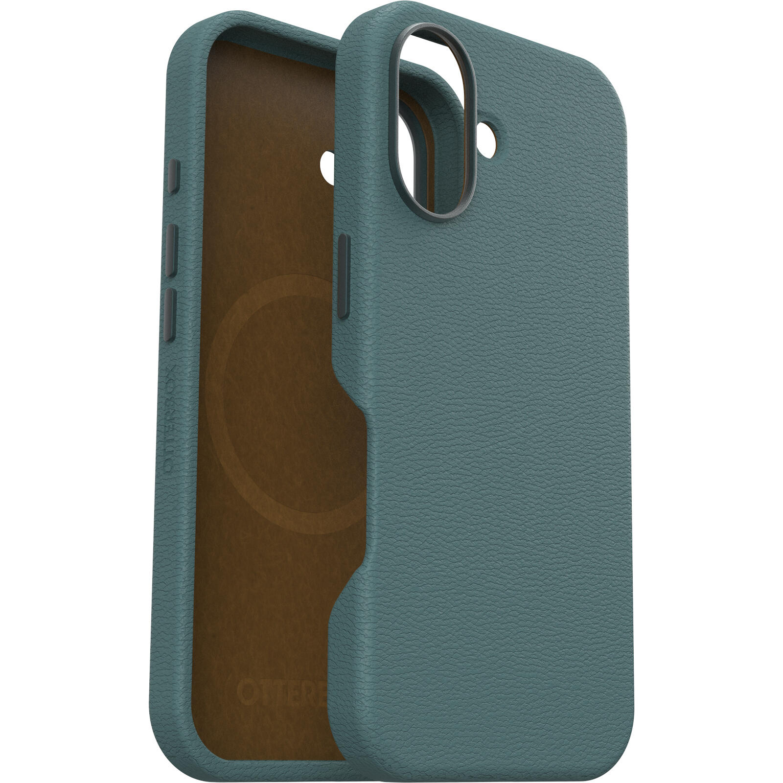 OtterBox Symmetry en cuir de cactus Apple iPhone 16 Juniper Sprig - vert