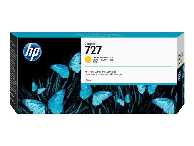 Cartouche d'encre HP Original 727 - jaune (F9J78A)