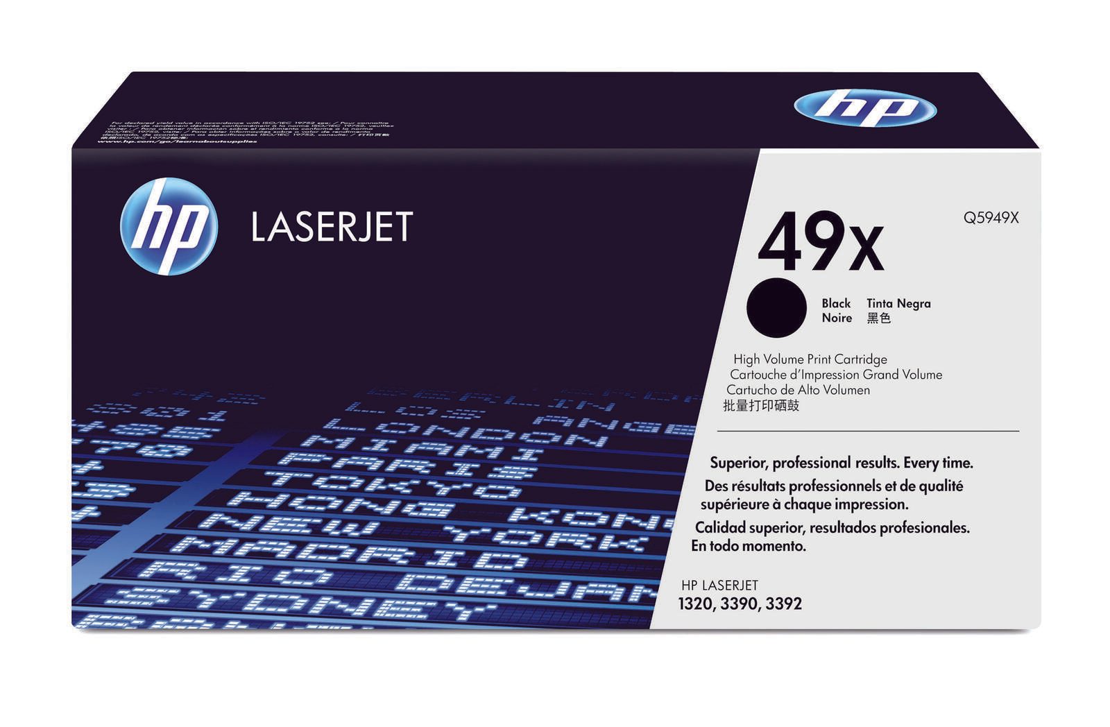Toner HP Original 49X noir haute capacité 6 000 pages (Q5949X)