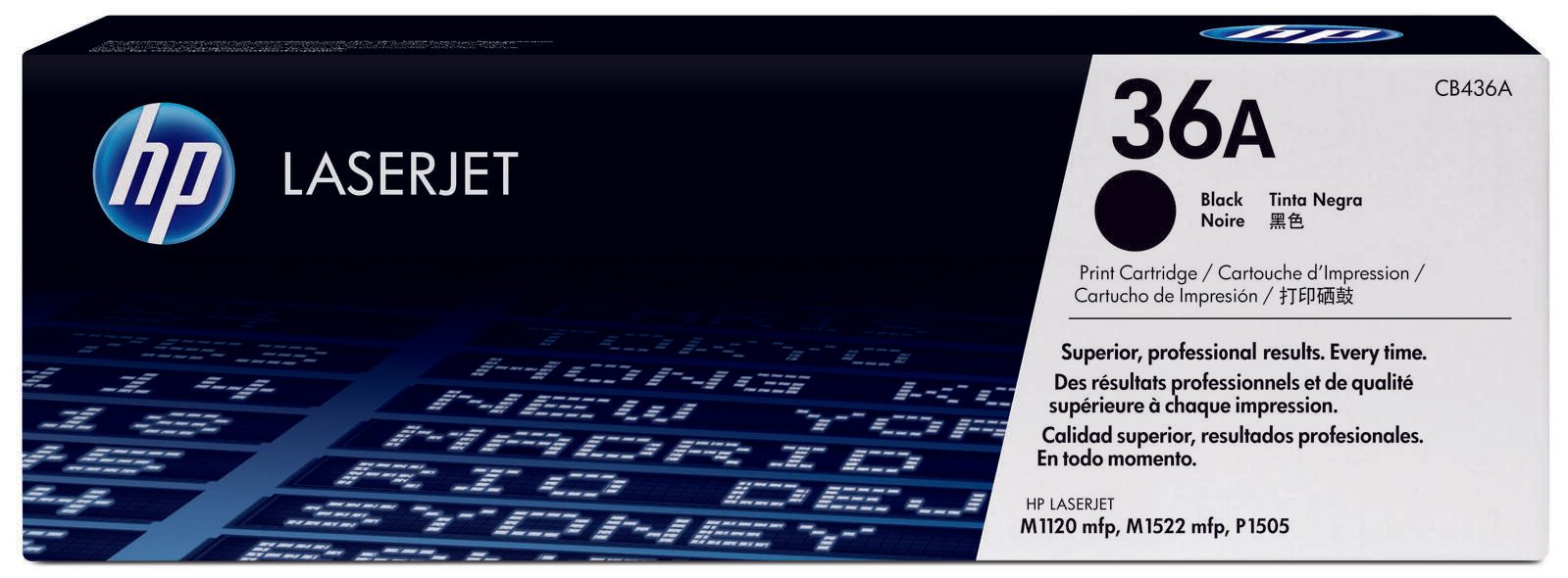 Cartouche de toner HP Original 36A noir 2 000 pages (CB436A)