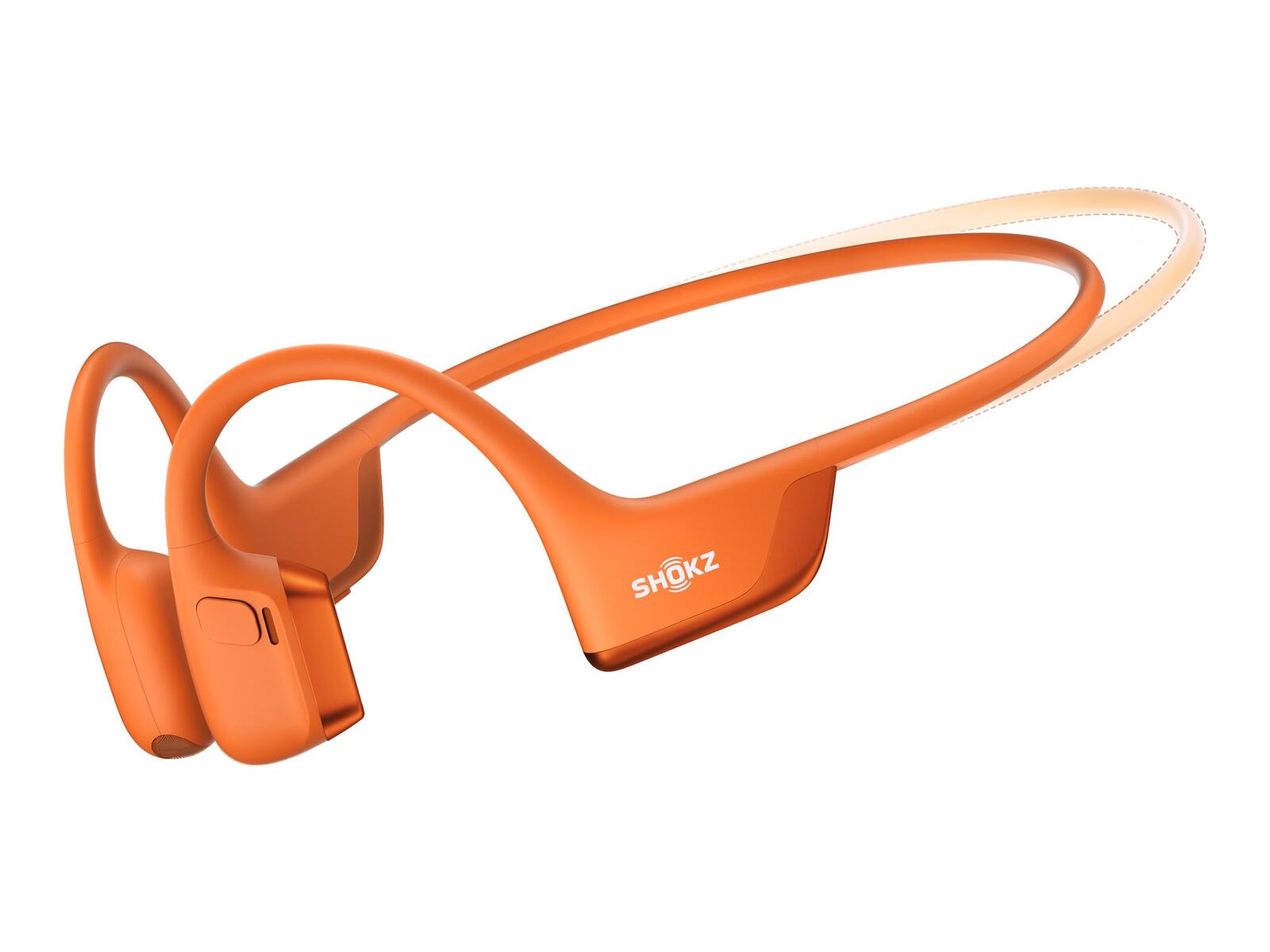 Casque à conduction osseuse SHOKZ OpenRun Pro 2 Mini Sport avec microphone - orange Bluetooth - sans fil - taille mini