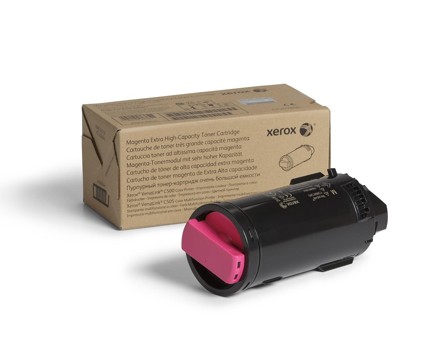 Cartouche de toner magenta Xerox Ultra High Capacity jusqu'à 9 000 pages pour VersaLink C500 et C505 (106R03874)