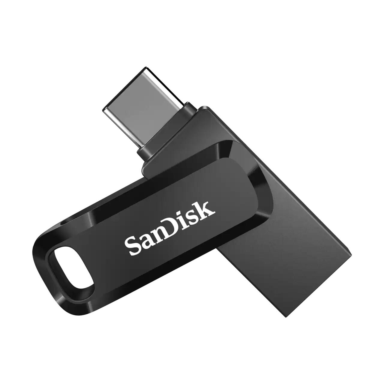 SanDisk Ultra Dual Drive Go Clé USB Type-C™ 1 To USB 3.2 Gen 1, noir