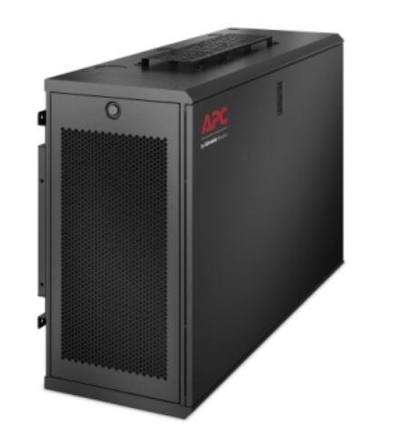 Boîtier APC NetShelter WX AR106VI pour montage mural - Noir 6U - 48,3 cm 19 pouces