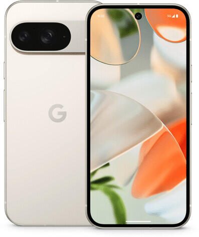 Google Pixel 9 256 Go Porcelain 6,3", écran OLED, 12 Go RAM