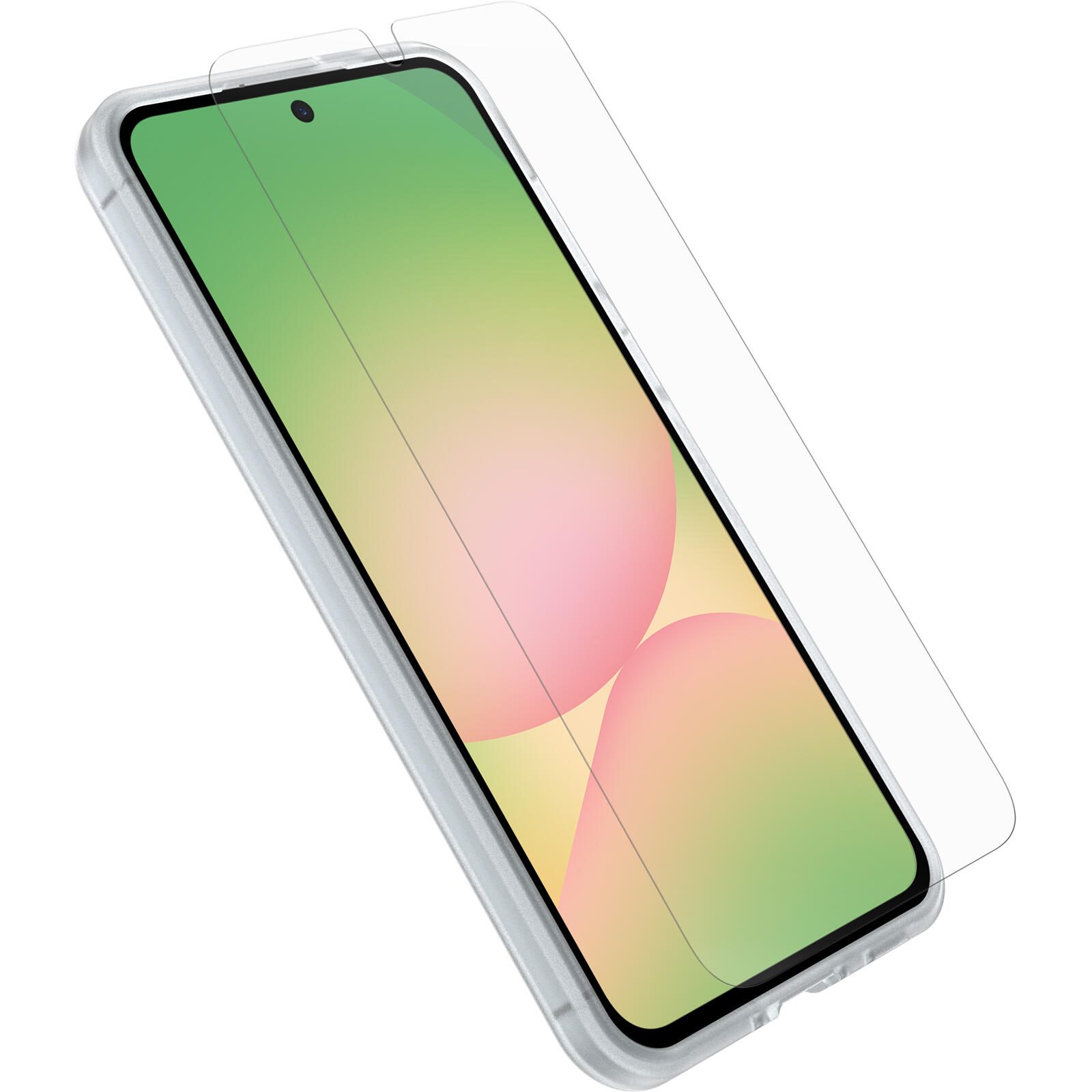 Coque de protection OtterBox React Series + verre trempé OtterBox pour Samsung Galaxy A56 5G - Transparent