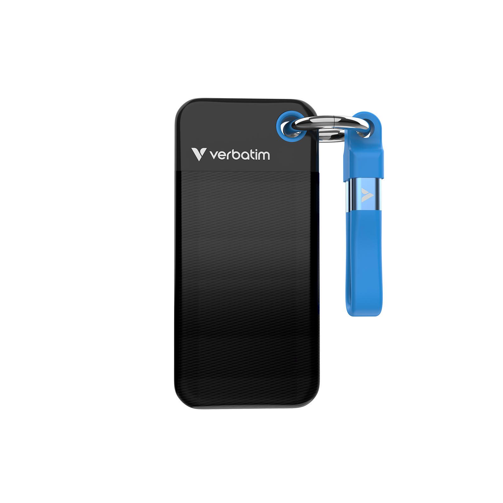 Verbatim Pocket SSD - 1 To, Noir, Bleu USB Type-C 3.2 Gen 2 (3.1 Gen 2)