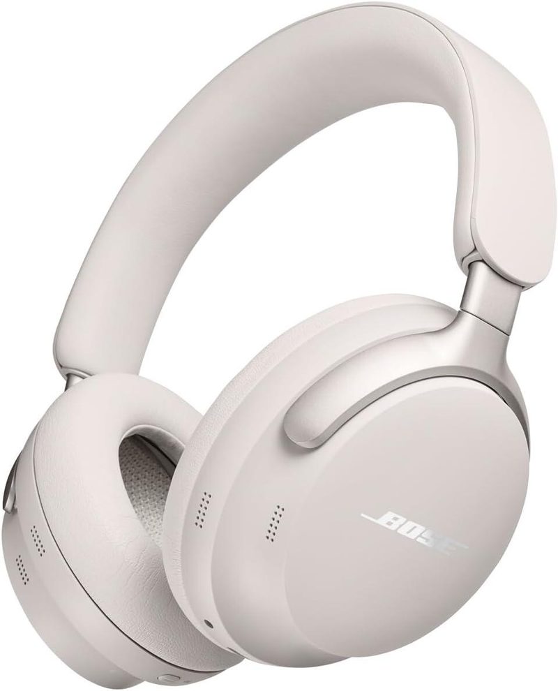 Casque Bose QuietComfort Ultra - Blanc - Casque sans fil avec annulation active du bruit pour un son spatialisé