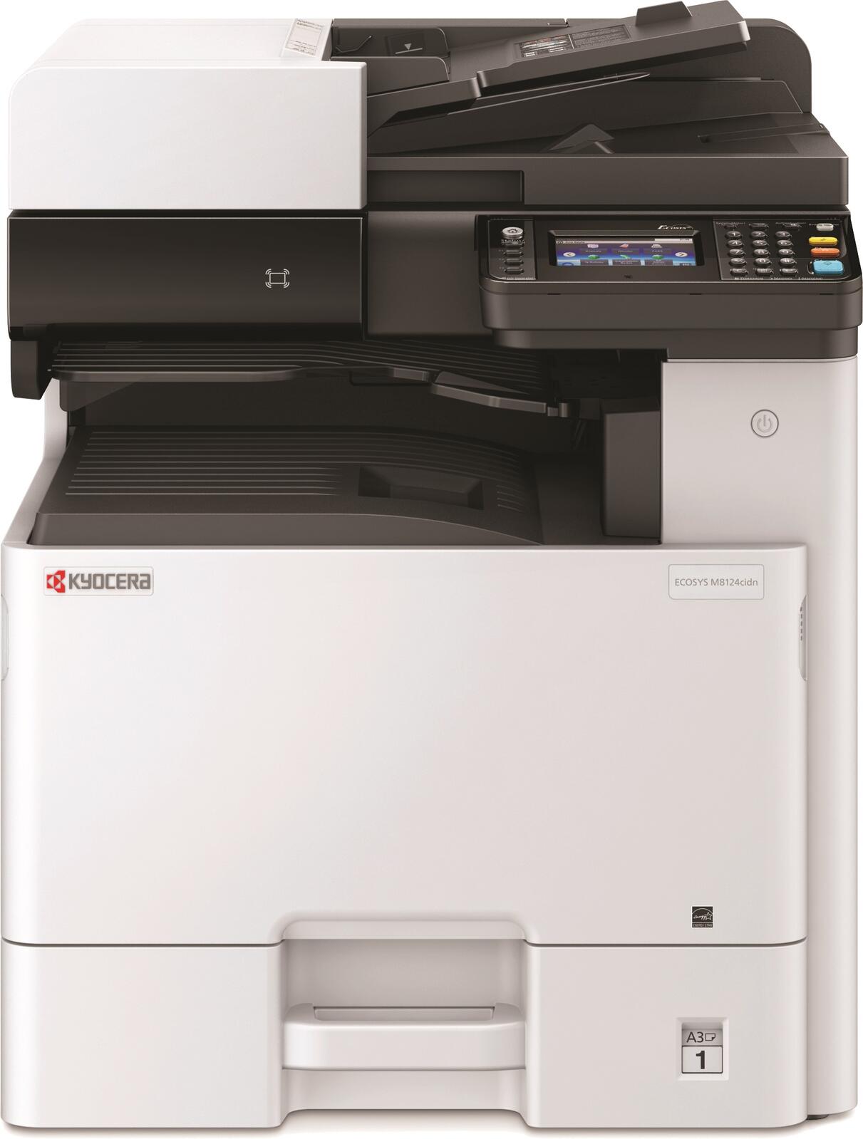 Kyocera ECOSYS M8124cidn Imprimante multifonction laser couleur A3, 3-en-1, imprimante, copieur, scanner