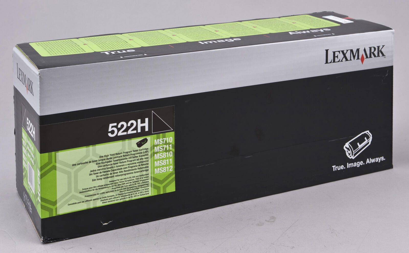 Cartouche de toner noir Lexmark Original 522H (25 000 pages) (52D2H00) pour MS710dn, MS711dn, MS810n/de/dn/dtn, MS811n/dn/dtn