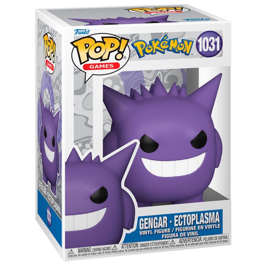 Figurine Funko Pop! Games Pokémon Gengar #1031, environ 9 cm