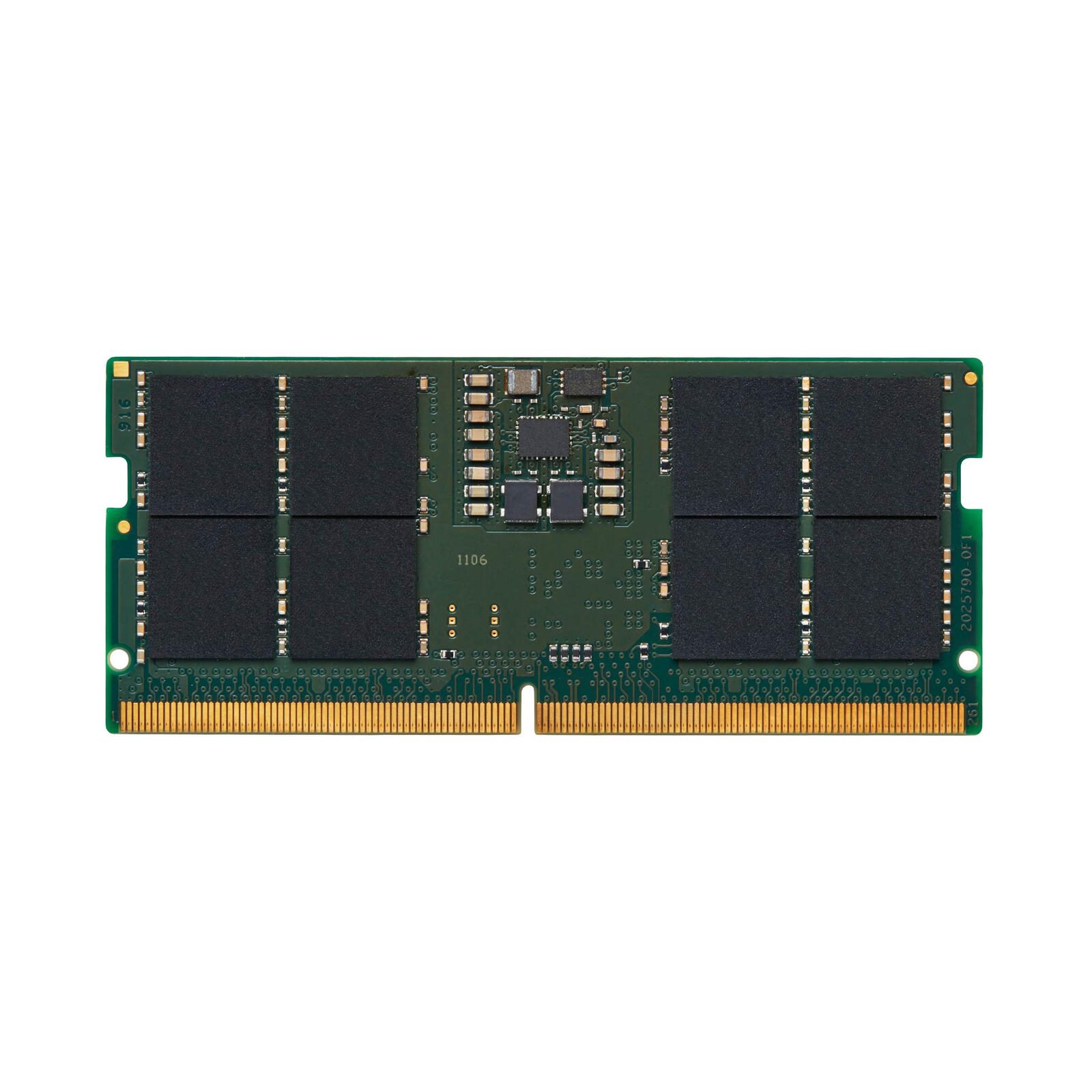 Kingston ValueRAM - DDR5 - Module - 16 Go - SO DIMM 262 broches - 5600 MHz / PC5-44800 non tamponné, ECC on-die, 2800 MHz/PC5-44800