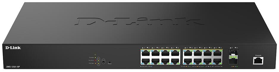 Switch réseau D-Link DMS-1250-18P/E 18 ports RJ45 avec PoE