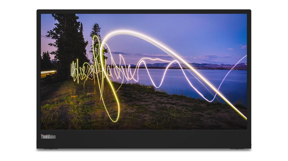 Moniteur Lenovo ThinkVision M15 LED 39,62 cm (15,6") Full HD, IPS, 6 ms, USB Type-C