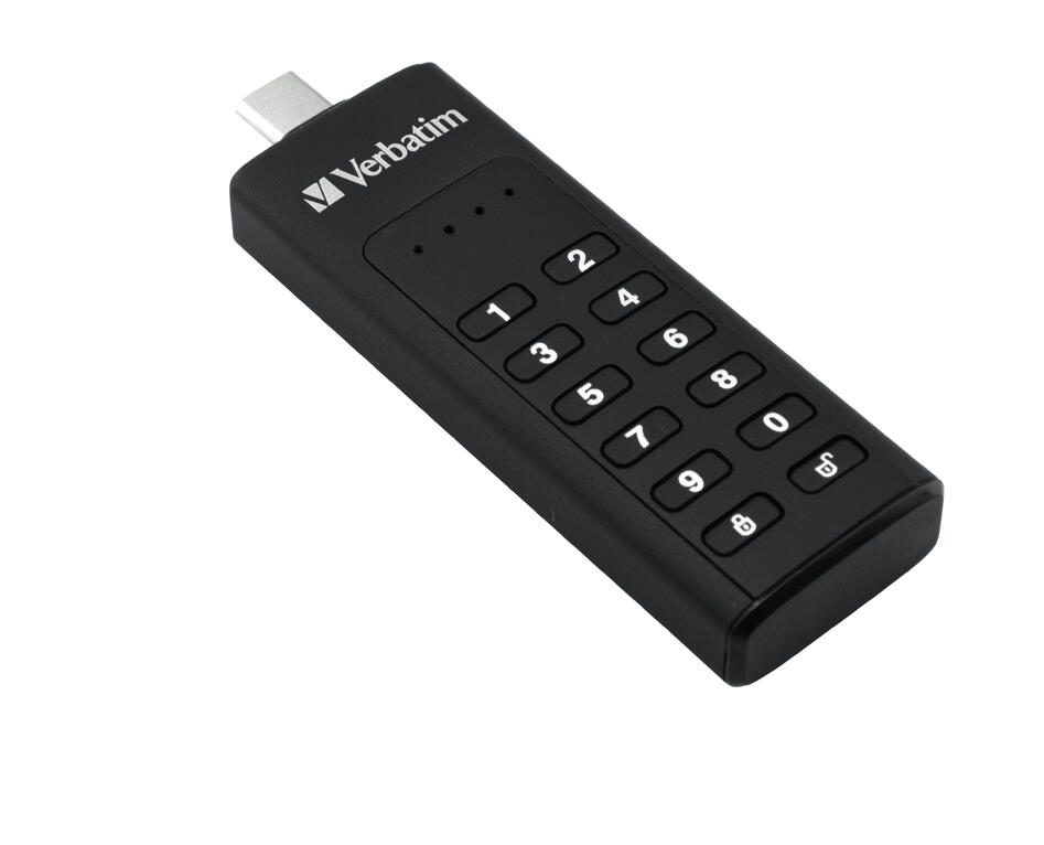 Verbatim Keypad Secure - Clé USB-C - 64 Go