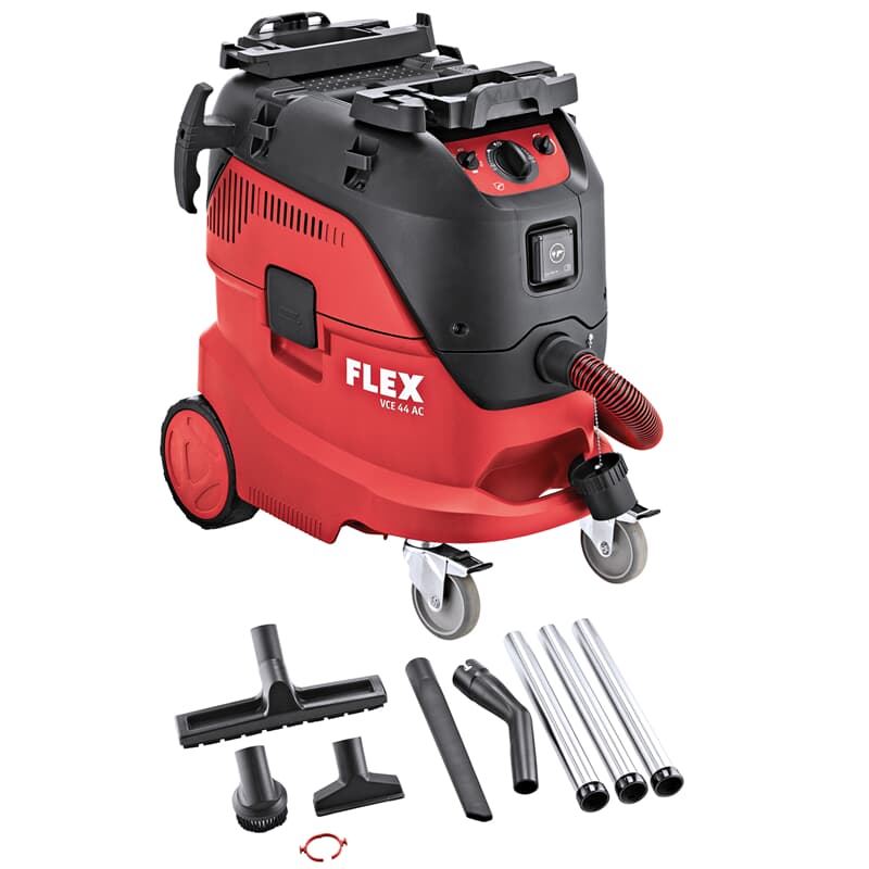 Flex Aspirateur de sécurité VCE 44 M AC avec nettoyage automatique du filtre + kit de nettoyage